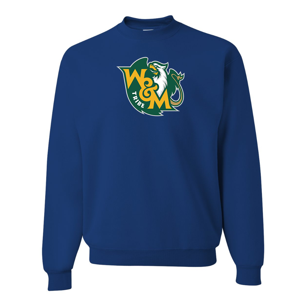 Men's William and Mary Tribe   JERZEES NuBlend Crewneck Sweatshirt